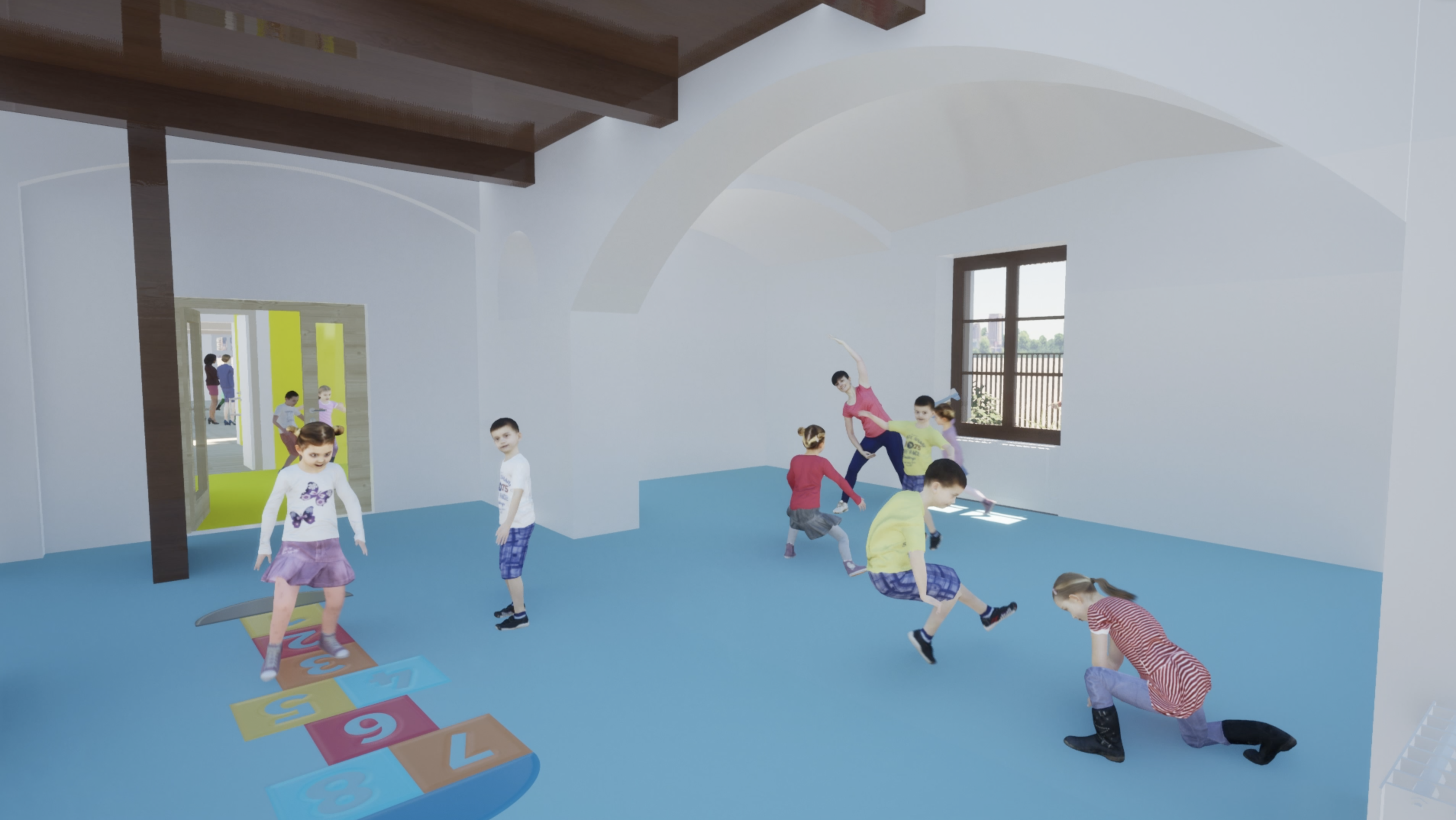 Kindergarten und Hort Dominikanergasse – Umbau und Sanierung