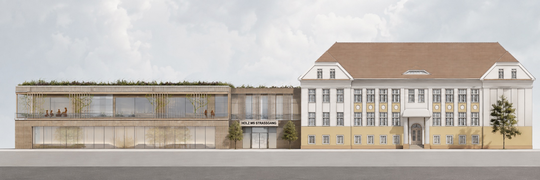 Mittelschule Straßgang – Revitalisierung & Erweiterung – Wettbewerb